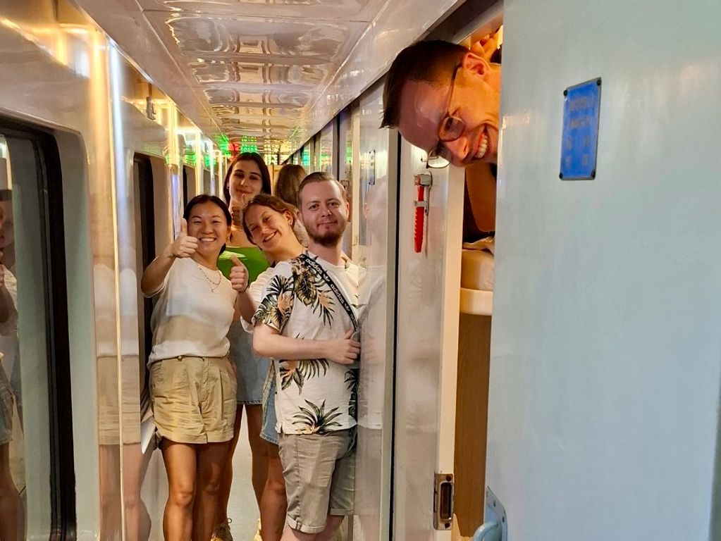 Met de trein in Vietnam